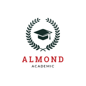 Almond Academy logo showcasing education and economic research